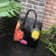 Load image into Gallery viewer, Flower Embossed Handbag
