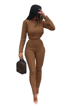 Load image into Gallery viewer, Comfy Two-piece Sweater Pant Set
