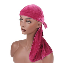 Load image into Gallery viewer, Velvet Hair Wrap in Vibrant Colors
