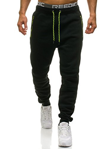 Casual Zipper Stitching Joggers Pants