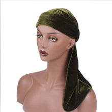 Load image into Gallery viewer, Velvet Hair Wrap in Vibrant Colors
