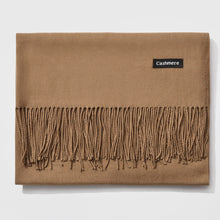 Load image into Gallery viewer, Fringed Plush Cashmere Scarves
