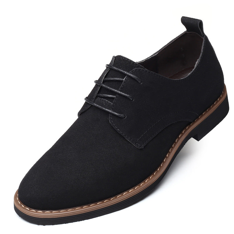 Suede Laced Casual Shoes