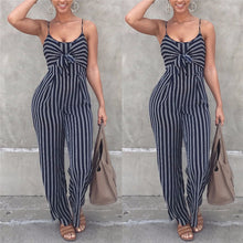 Load image into Gallery viewer, Striped Jumpsuit
