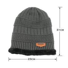 Load image into Gallery viewer, Plush Lined  Beanie Cap
