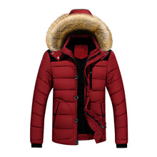 Load image into Gallery viewer, Thick Hooded  &amp; Fur Collar Padded Jacket
