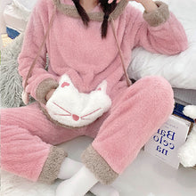 Load image into Gallery viewer, Cute Warm Themed Pajamas
