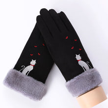 Load image into Gallery viewer, Suede Kitten Gloves
