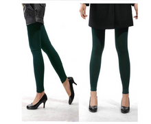 Load image into Gallery viewer, Autumn Brushed Warm Solid Color Leggings
