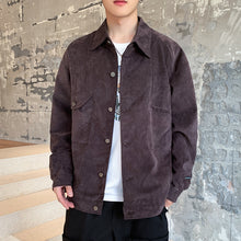 Load image into Gallery viewer, Classic Oversized Corduroy Jacket
