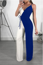 Load image into Gallery viewer, Color Blocked Wide Leg Jumpsuits
