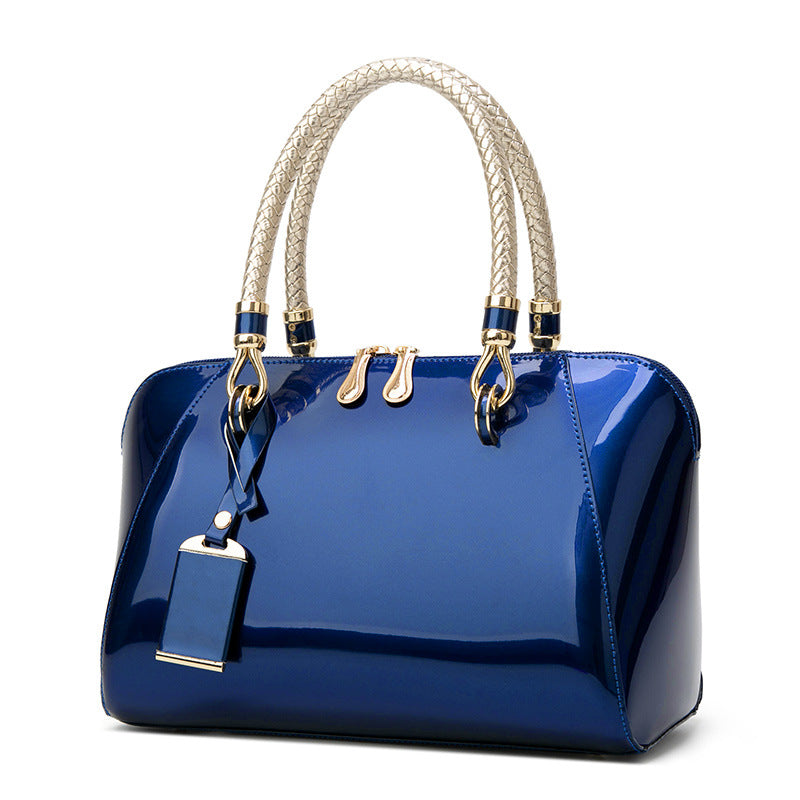 Patent Leather Shiny Handbag