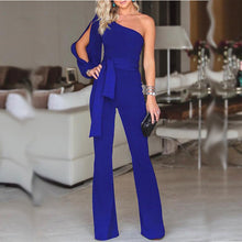 Load image into Gallery viewer, One Arm Belted Jumpsuit
