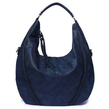 Load image into Gallery viewer, Classic Stitch Accent Shoulder Bag
