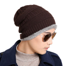 Load image into Gallery viewer, Plush Lined  Beanie Cap
