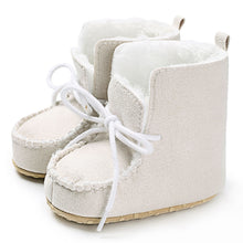 Load image into Gallery viewer, Suede Plush Padded Baby Shoes
