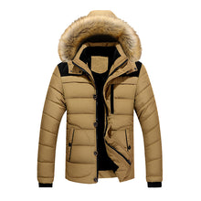 Load image into Gallery viewer, Thick Hooded  &amp; Fur Collar Padded Jacket
