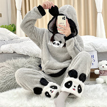 Load image into Gallery viewer, Cute Warm Themed Pajamas
