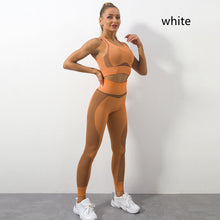 Load image into Gallery viewer, Running Gym Wear Seamless Bra Pants Yoga Set
