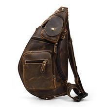 Load image into Gallery viewer, Sling Leather Chest Bag
