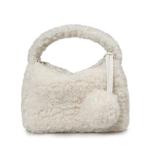 Load image into Gallery viewer, Messenger Style Fluffy Chained Purse
