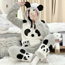 Load image into Gallery viewer, Cute Warm Themed Pajamas
