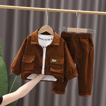 Load image into Gallery viewer, Autumn Boys 3-PC Corduroy Suit
