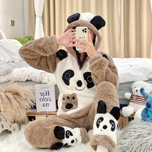 Load image into Gallery viewer, Cute Warm Themed Pajamas
