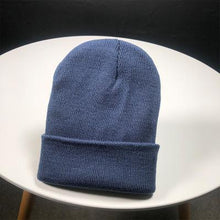 Load image into Gallery viewer, Tightly Knitted Solid Warm Cap
