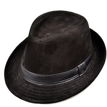 Load image into Gallery viewer, Suede Skin Nubuck Fedoras
