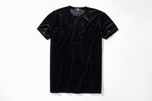 Load image into Gallery viewer, Velour Solid Color Loose Fit T-shirt
