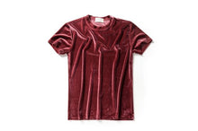 Load image into Gallery viewer, Velour Solid Color Loose Fit T-shirt
