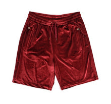 Load image into Gallery viewer, Velour Lose Fit Joggers Shorts
