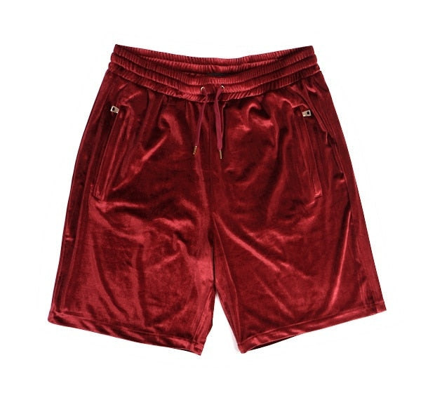 Velour Lose Fit Joggers Shorts