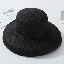 Load image into Gallery viewer, Elegant Wide Brim Straw Hat
