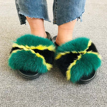 Load image into Gallery viewer, Plush Extra Fluffy Fur Slippers
