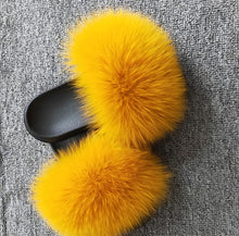 Load image into Gallery viewer, Plush Extra Fluffy Fur Slippers
