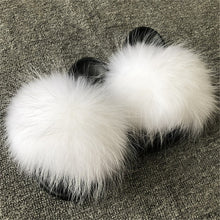 Load image into Gallery viewer, Plush Extra Fluffy Fur Slippers
