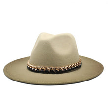 Load image into Gallery viewer, Woolen  Hombre Shaded Unisex Fedora Hats
