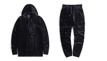 Load image into Gallery viewer, Solid Rich Color Velour Hoodie/Sweat Pants/ or Suit
