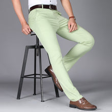 Load image into Gallery viewer, Casual Cotton Stretch Slim Fit Trousers
