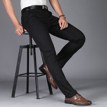 Load image into Gallery viewer, Casual Cotton Stretch Slim Fit Trousers
