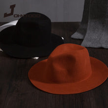 Load image into Gallery viewer, Classic Fedora Brim Hat
