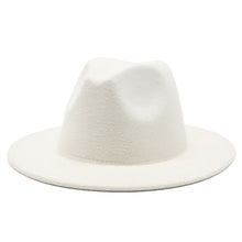 Load image into Gallery viewer, Classic Fedora Brim Hat
