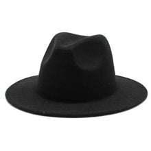 Load image into Gallery viewer, Classic Fedora Brim Hat
