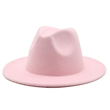 Load image into Gallery viewer, Classic Fedora Brim Hat
