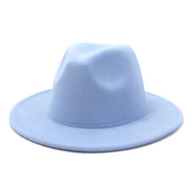 Load image into Gallery viewer, Classic Fedora Brim Hat
