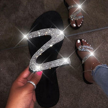 Load image into Gallery viewer, Glittery Jewel Toned Sandals
