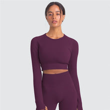 Load image into Gallery viewer, Athletic Solid Colored Top With Thumb Holes 
