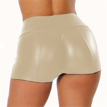 Load image into Gallery viewer, Soft &amp; Shiny Solid Color Fitted  Shorts
